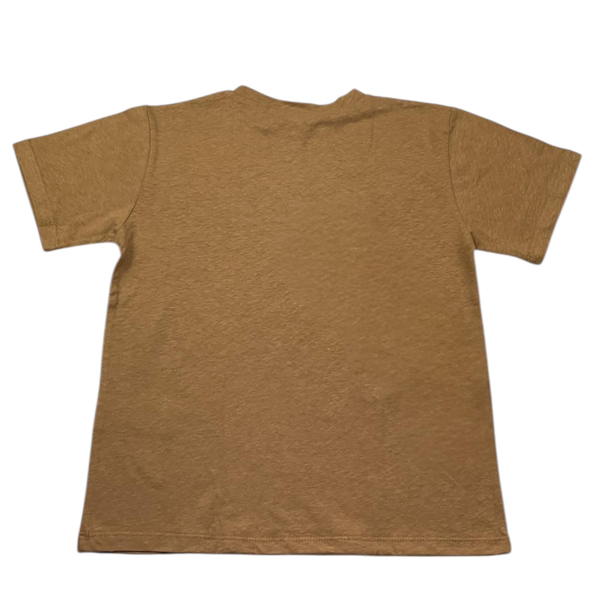 Manuel Ritz T-Shirt Girocollo Tinta Unita per Bambino MR2880X CAMMELLO MANUEL RITZ 