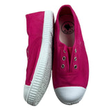 Chipie Sneakers Einfarbig mit kontrastierender Fuchsia-Sohle für Baby Mädchen