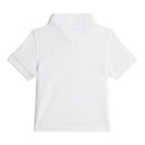 Calvin Klein Polo Mezza Manica Tinta Unita con Logo per Neonato IN0IN00170 BIANCO CALVIN KLEIN 