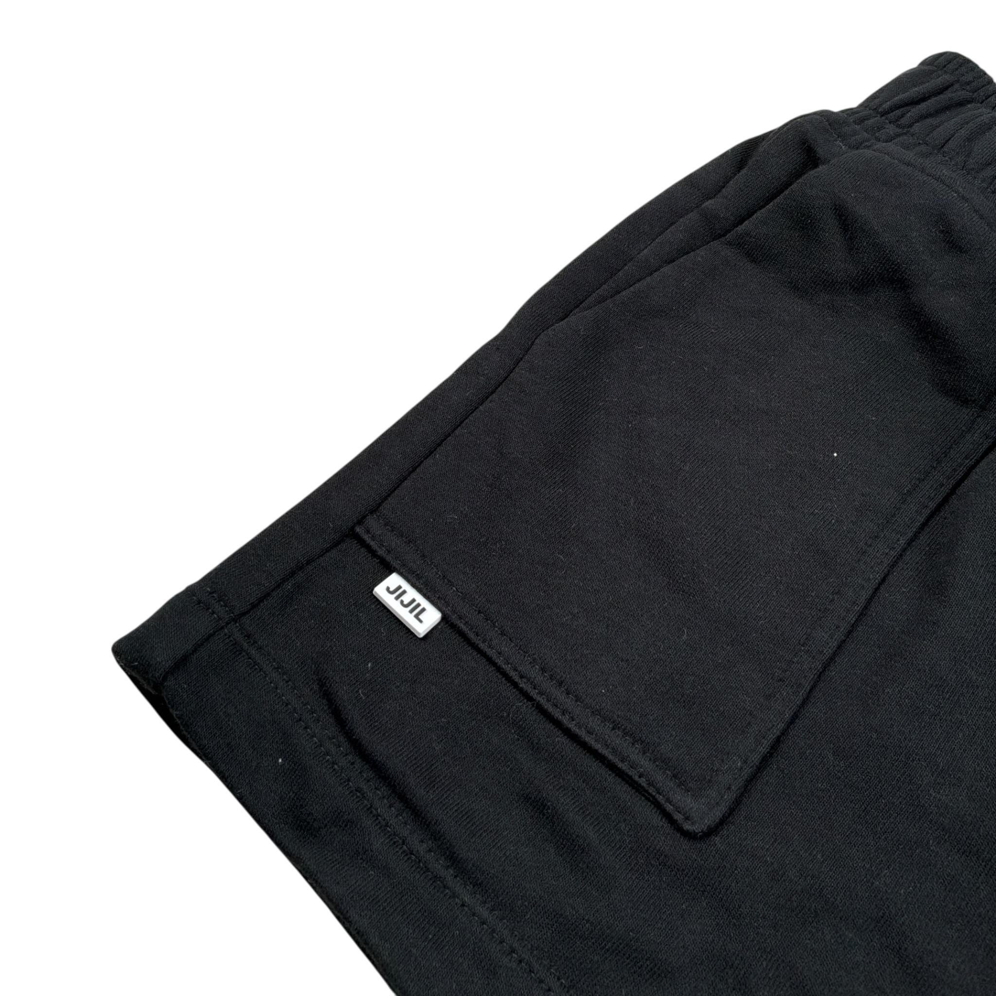 Jijil Short tinta unita In Tuta Nero per Bambina JJE22SH002 NERO JIJIL 