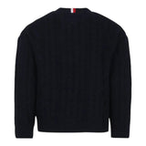 TOMMY HILFIGER maglia tricolore girocollo Blu per Bambino KB0KB09251 BLU TOMMY HILFIGER 