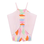 Stella Mccartney Tuta Intera Bretelline Tinta Unita per Bambina TW1A82J ROSA STELLA McCARTNEY 