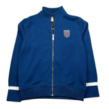 Trussardi Felpa con Zip Tinta Unita E Logo per Bambino TBP26149FE BLU TRUSSARDI 