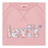 Levi'S Abito Tinta Unita Girocollo con Stampa per Bambina 4EH210 ROSA LEVI'S 