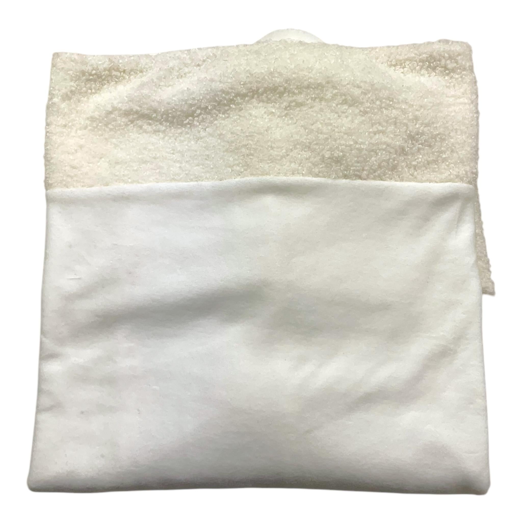 NINNAOH coperta tinta unita con stampa Bianco per Neonata I24CP209 BIANCO NINNAOH 