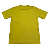 C.P. Company T-Shirt Girocollo Tinta Unita con Stampa per Bambino C7M008 VERDE C.P. COMPANY 