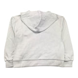 Gaelle Mädchen Uni Glitzer Kapuzenpullover Weiß