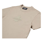 Dsquared2 T-Shirt Girocollo Tinta Unita con Stampa per Bambino DQ2743 BEIGE DSQUARED2 