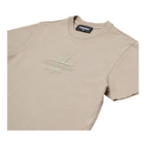 Dsquared2 T-Shirt Girocollo Tinta Unita con Stampa per Bambino DQ2743 BEIGE DSQUARED2 