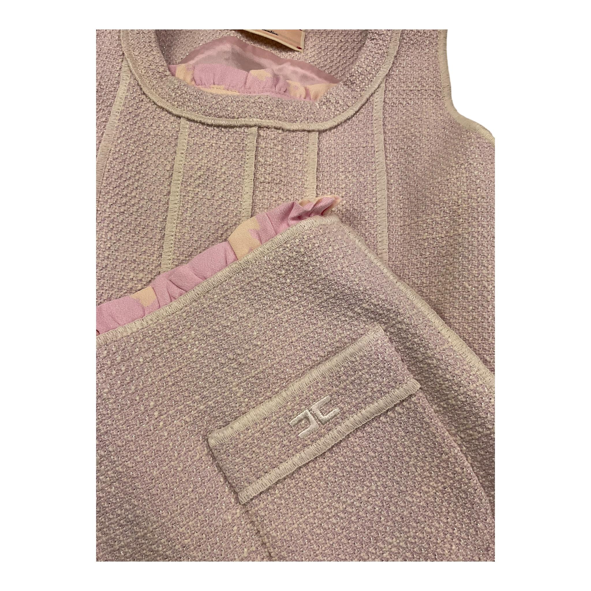 Elisabetta Franchi Completo 2 Pezzi Top-Short per Bambina EFCM017 ROSA ELISABETTA FRANCHI 