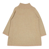 LIU JO abito in maglia collo alto tinta unita con stampa Sabbia per Bambina KF4071JX SABBIA LIU JO 