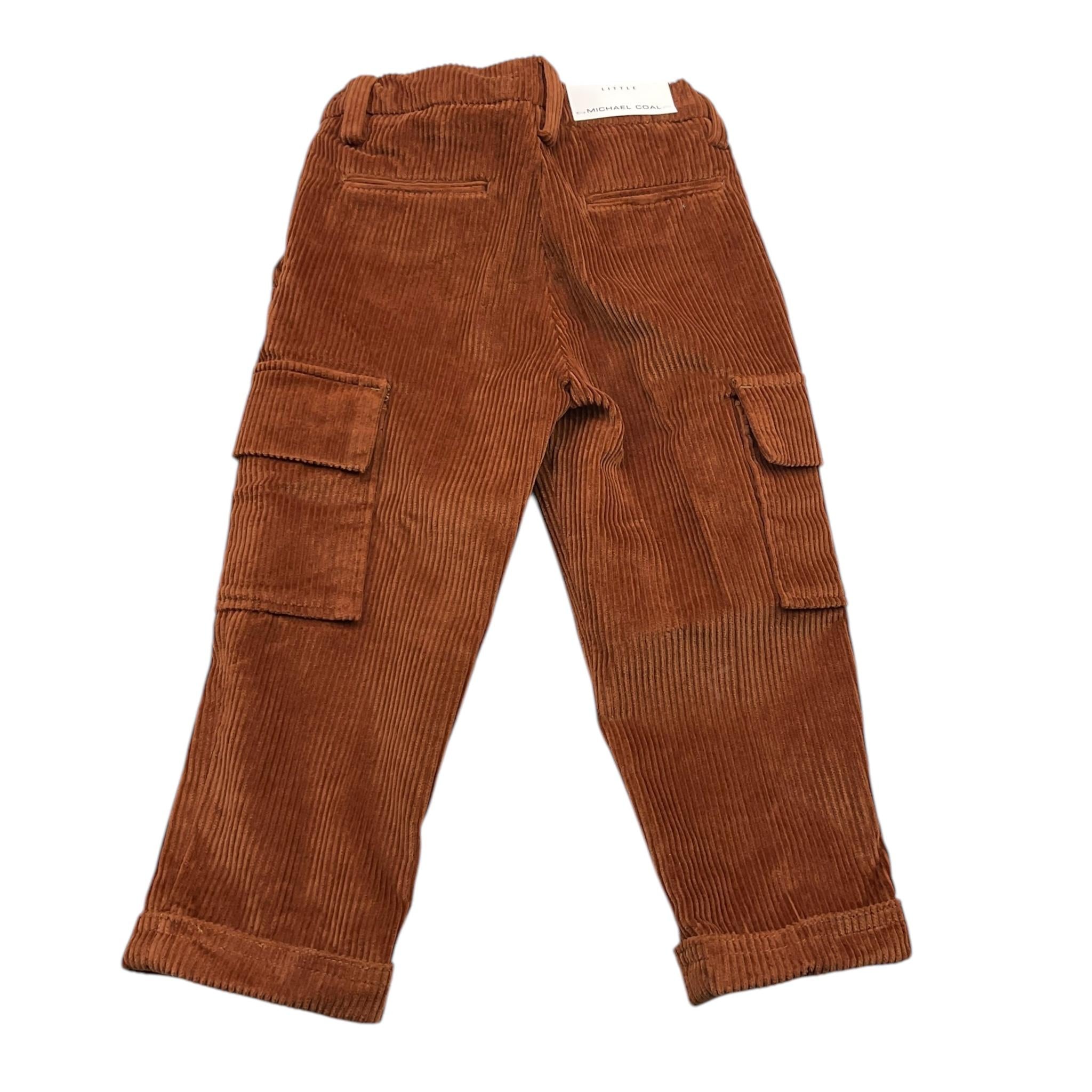 MICHAEL COAL pantalone tinta unita a costine Biscotto per Neonato LITTHO3588F24N BISCOTTO MICHAEL COAL 