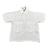 Duepuntozero Camicia Mezza Manica Tinta Unita per Neonato CAM200N BIANCO DUEPUNTOZERO 