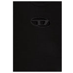 Diesel T-Shirt Girocollo tinta unita con Logo Nero per Bambina J01830XXXX NERO DIESEL 