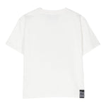 JOHN RICHMOND t-shirt girocollo tinta unita con stampa Bianco per Bambino RBA24112TST9 BIANCO JOHN RICHMOND 