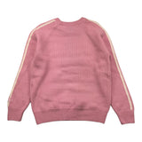 SAINT BARTH maglia tinta unita girocollo con stampa Rosa per Bambina APRES ROSA SAINT BARTH 