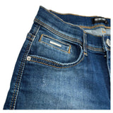 Antony Morato Bermuda Tinta Unita In Denim per Bambino MKDS00028XX BLU ANTONY MORATO 