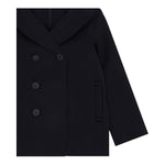 EMPORIO ARMANI cappotto tinta unita con zip e cappuccio Blu per Bambino 6L4BL0 BLU EMPORIO ARMANI 