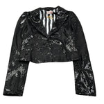 Aniye By Girl Giacca Paillettata tinta unita Nero per Bambina 032464 NERO ANIYE BY GIRL 