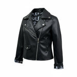 Daniele Alessandrini Giubbino In Ecopelle Tinta Unita per Bambino 1295O00208 NERO DANIELE ALESSANDRINI 