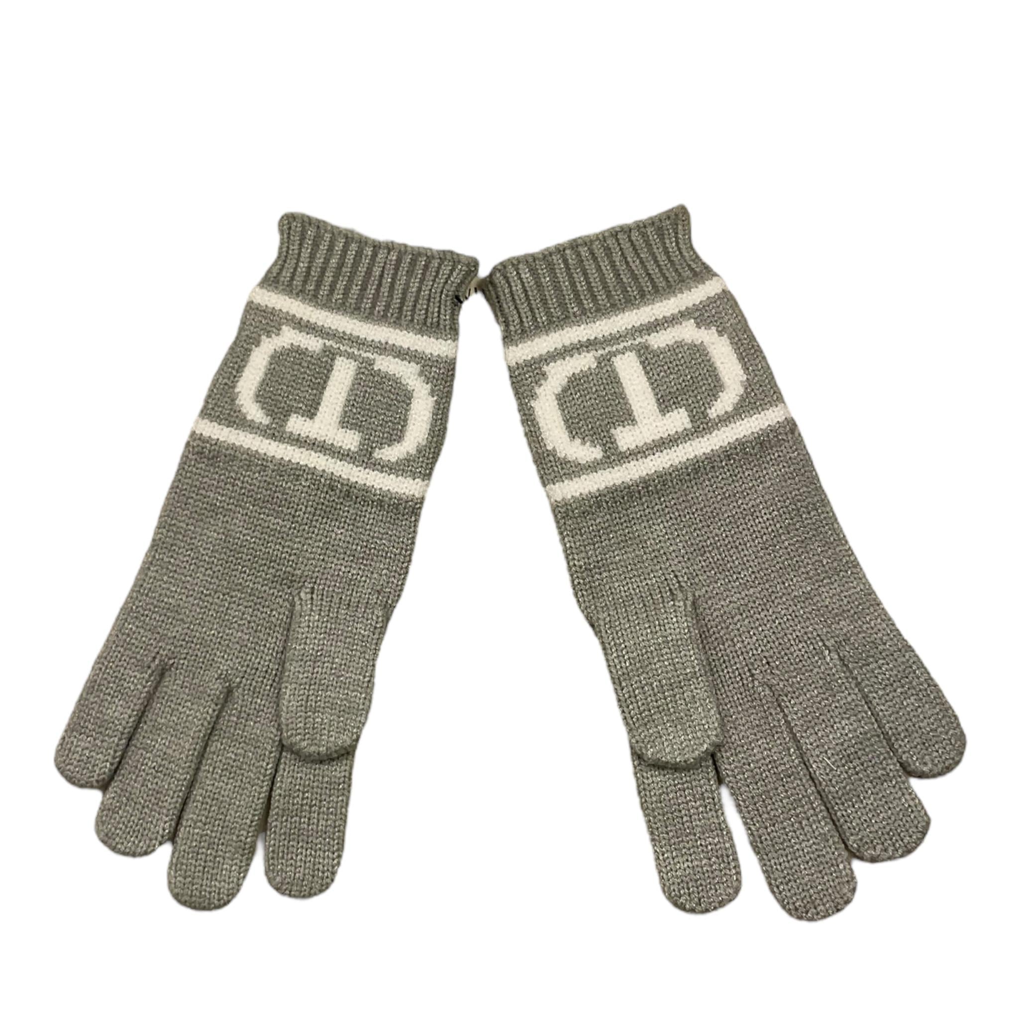 TWINSET guanti tinta unita con logo Grigio per Bambina 242GJ501E GRIGIO TWINSET 