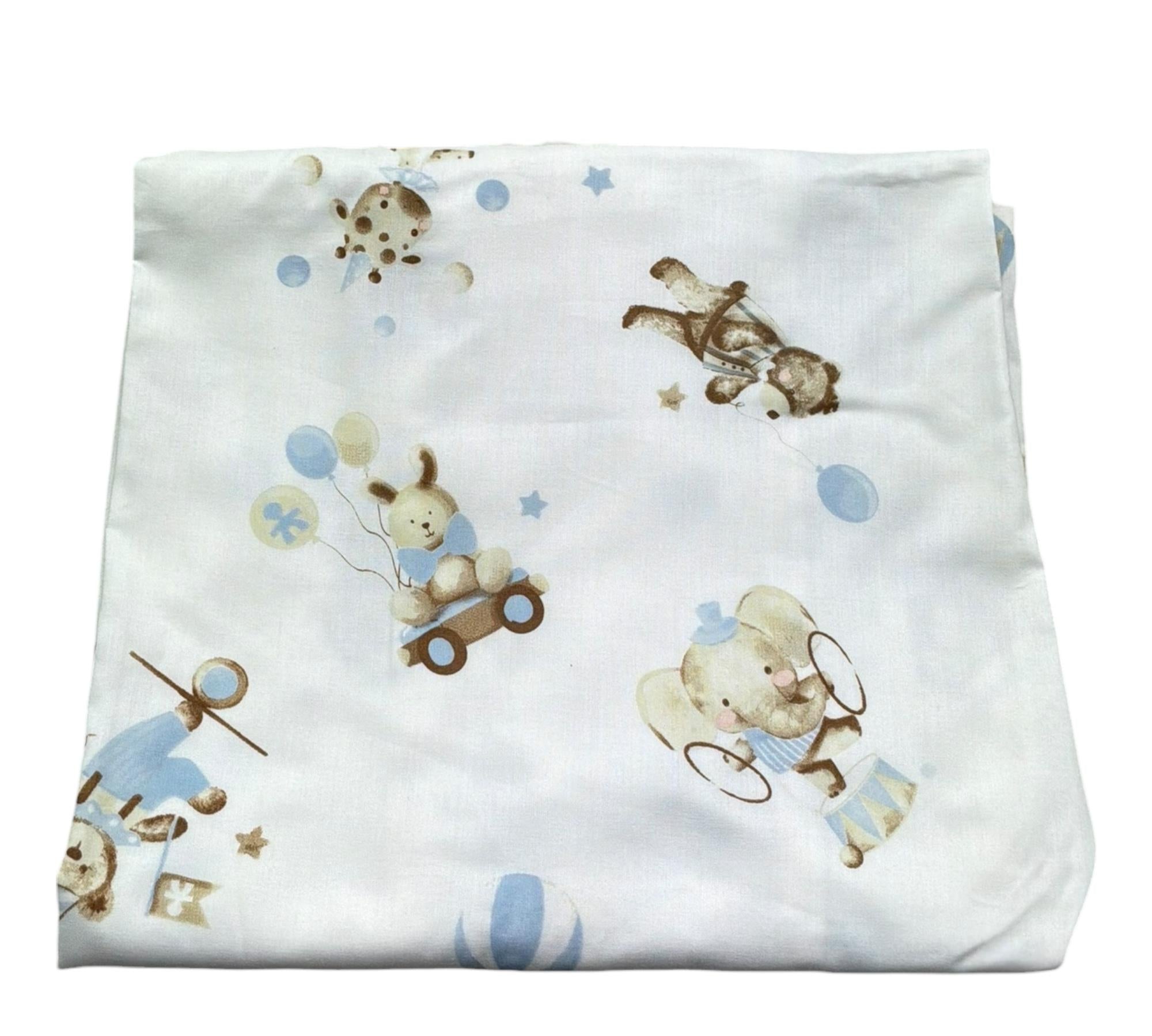 Le Bebe' Coperta Tinta Unita con Stampe per Neonato LBB5290 BIANCO LE BEBE' 