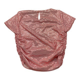 Lu Lu By Miss Grant T-Shirt Tinta Unita con Paillettes per Bambina LL3455 ROSA LU LU BY MISS GRANT 