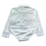 John Richmond Camicia Body Manica Lunga Tinta Unita per Neonata RIP26082CB BIANCO JOHN RICHMOND 