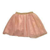 Name.It Gonna Tinta Unita In Tulle Con Elastico In Vita Rosa Per Bambina