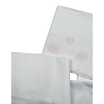 Barcellino Set Lenzuola 3 Pezzi Tinta Unita per Neonata 105813 BIANCO BARCELLINO 