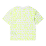Balmain T-Shirt Rundhalsausschnitt Einfarbig Logo Muster Weiß Für Jungen