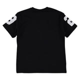 Disclaimer T-Shirt Girocollo tinta unita con Stampe Nero per Bambino 25EDK58446XX NERO DISCLAIMER 