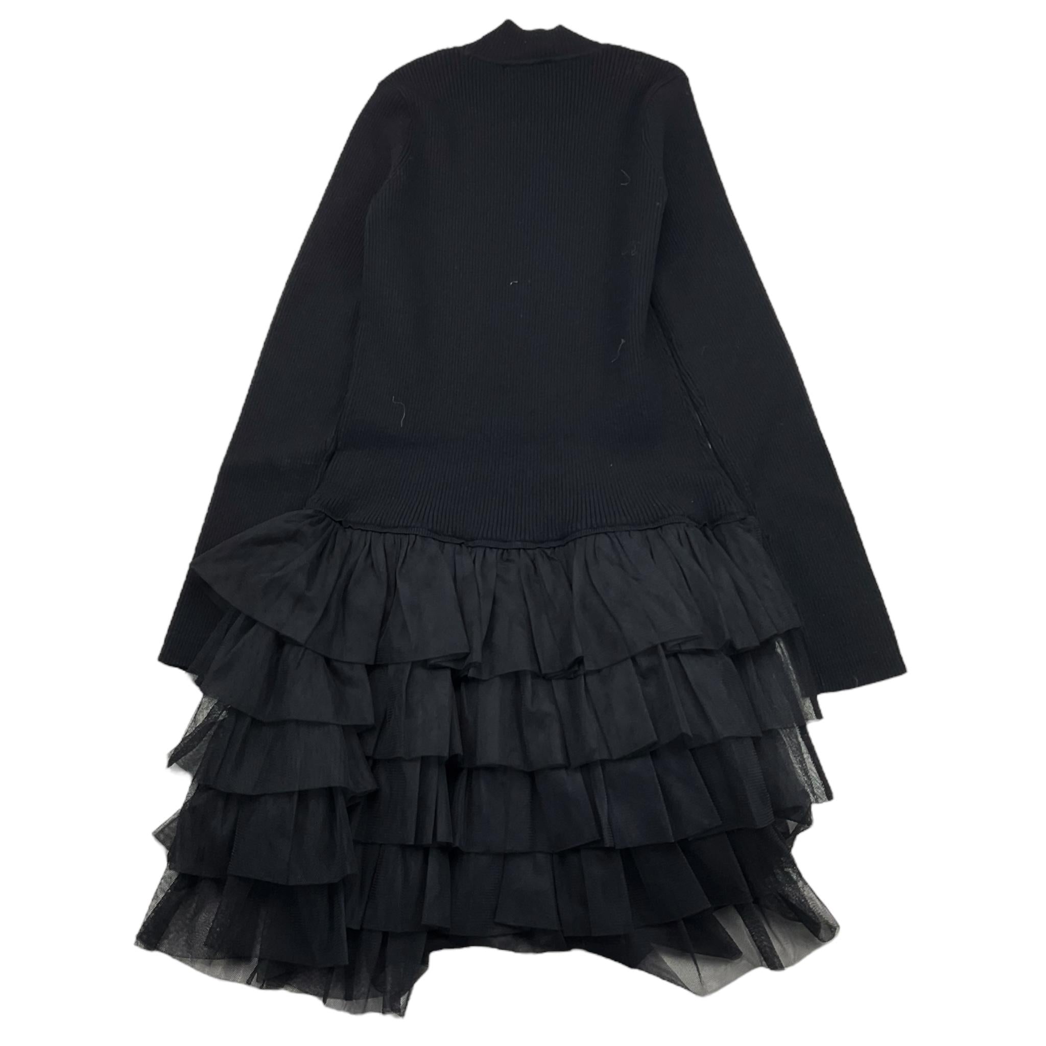 TWINSET abito tinta unita con tulle Nero per Bambina 242GJ3121 NERO TWINSET 