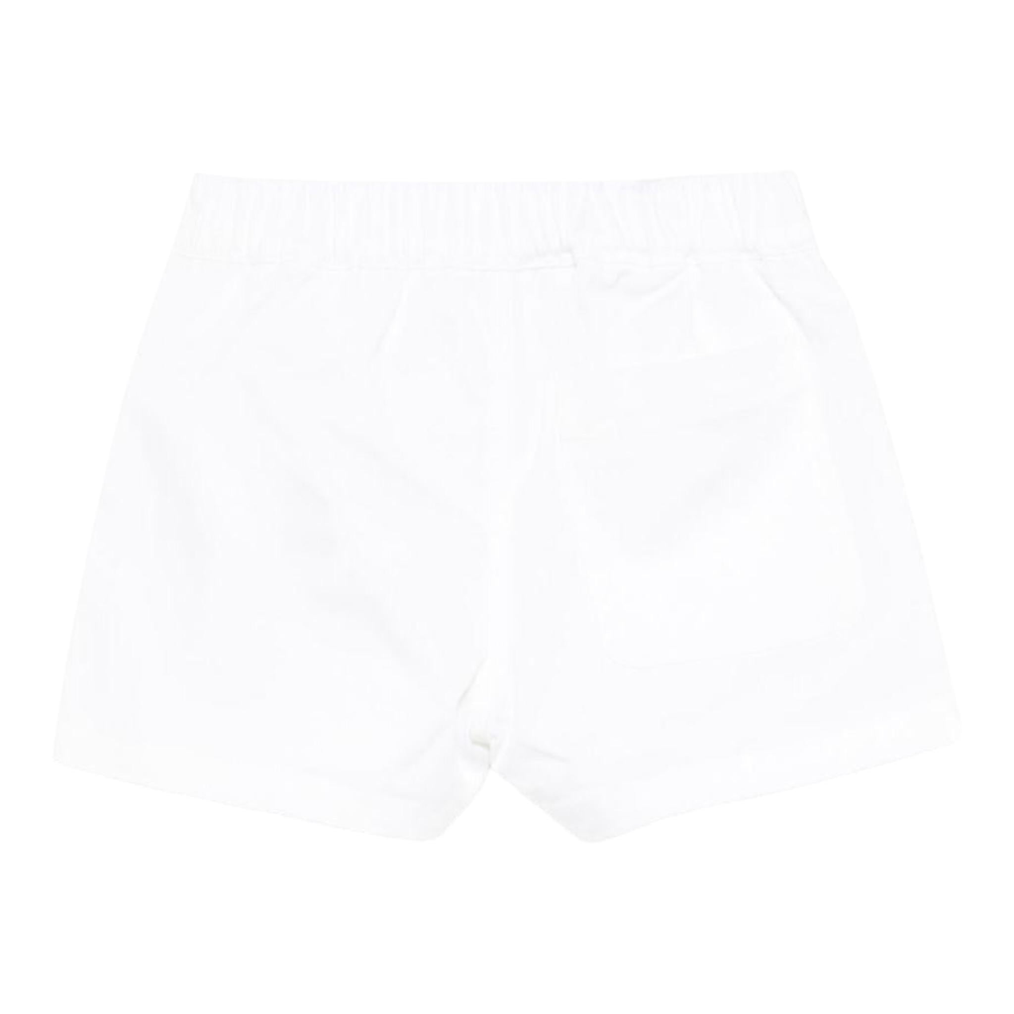 Moschino Bermuda tinta unita con Logo Bianco per Neonato MUQ018XXXX BIANCO MOSCHINO 