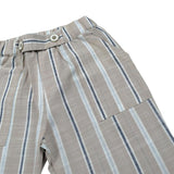 Babyvip Pantalone Tinta Unita con Fantasia A Righe per Neonato T1342 BEIGE BABYVIP 