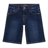 Guess Bermuda In Denim Tinta Unita per Bambino L4RD12D52Z0 BLU GUESS 
