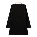 TWINSET abito bicolore con finta camicia  Bianco/nero per Bambina 242GJ2040 BIANCO/NERO TWINSET 