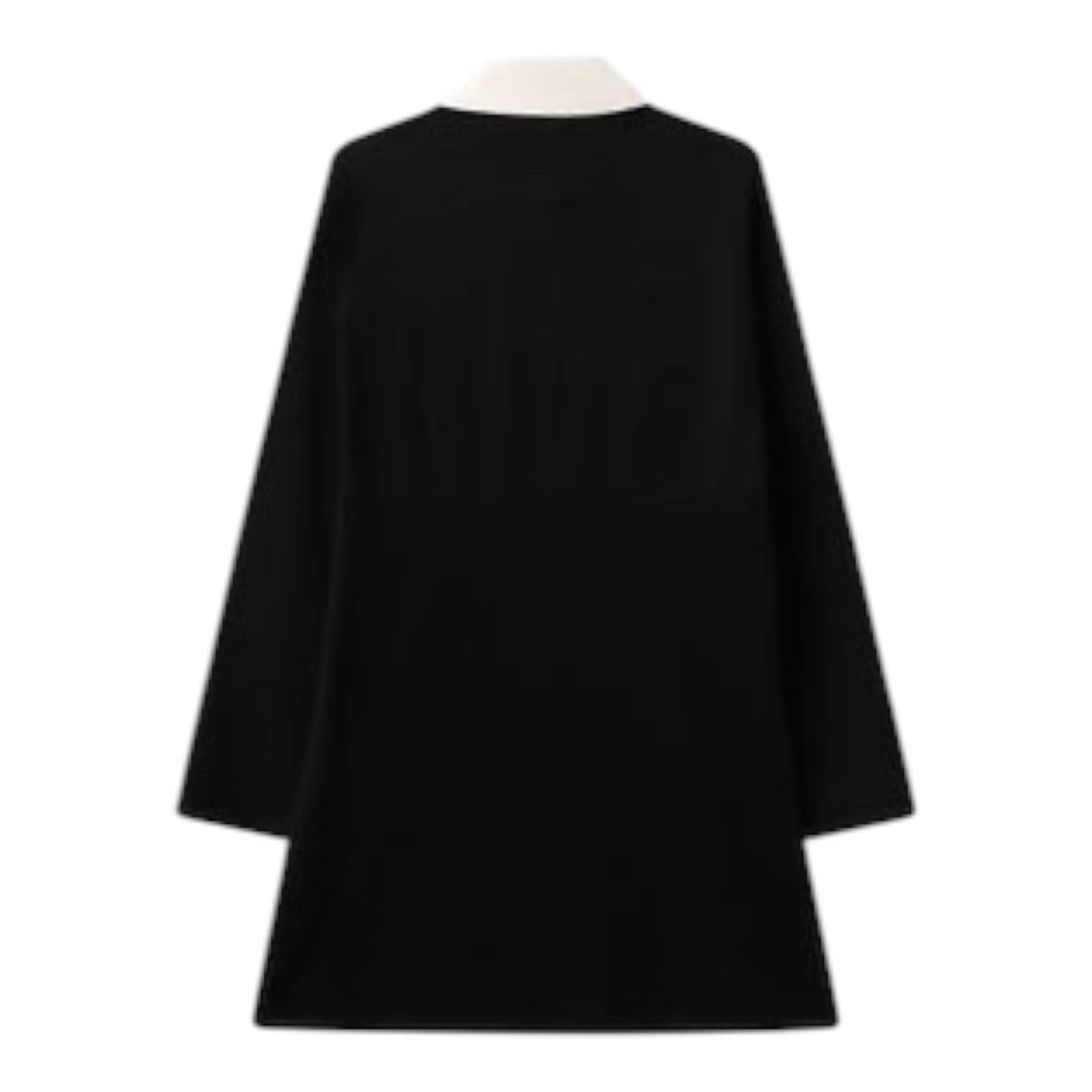 TWINSET abito bicolore con finta camicia  Bianco/nero per Bambina 242GJ2040 BIANCO/NERO TWINSET 
