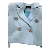 Fun & Fun Completo 2 Pezzi Giacca-Short per Neonata FNCBS01058N VERDE ACQUA FUN & FUN 