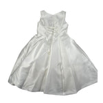 Mimilu' Abito Cerimonia Tinta Unita Giromanica per Bambina 2155 BIANCO MIMILU' 