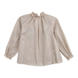 DOU DOU camicia manica lunga tinta unita Beige per Bambina DV5A50X BEIGE DOU DOU 