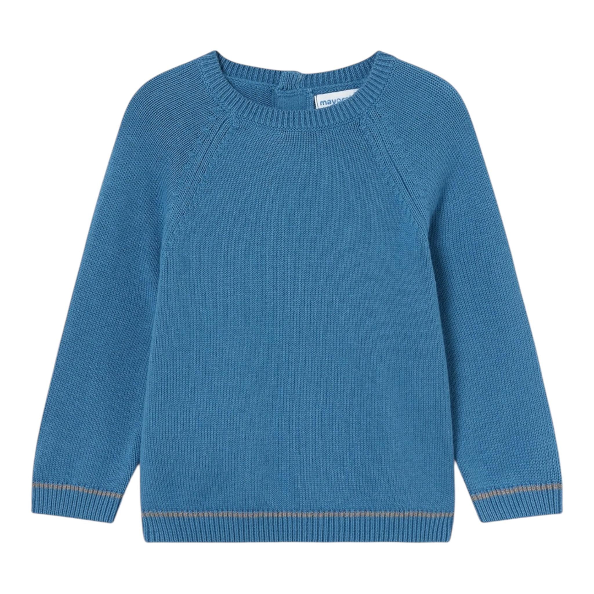 MAYORAL maglia girocollo tinta unita  Azzurro per Bambino 351XX AZZURRO MAYORAL 