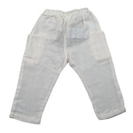 Play Up Pantalone Tinta Unita con Elastico In Vita per Neonato PA011AQ11603 PANNA PLAY UP 