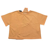 Dixie T-Shirt Girocollo Tinta Unita Pesca Per Bambina