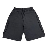 Barrow Kids Bermuda Tinta Unita Con Elastico In Vita Nero Per Bambino
