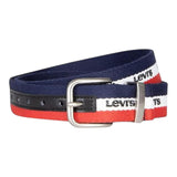 Levi'S Cintura Tinta Unita con Logo per Bambino 9A6899 BLU LEVI'S 