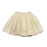 BALMAIN gonna tinta unita con finti bottoni Bianco per Bambina BT7A01J0035 BIANCO BALMAIN 