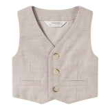 Mayoral Gilet Tinta Unita per Neonato 1394XX BEIGE MAYORAL 