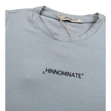 Hinnominate T-Shirt Girocollo tinta unita con Logo Azzurro per Bambino 3646M0094 AZZURRO HINNOMINATE 