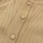 Twinset Cardigan Tinta Unita per Bambina 251GJ3405 CAMMELLO TWINSET 